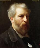 Bouguereau, William-Adolphe - Autoportrait presente a M. Sage ( Self-portrait presented to M. Sage)